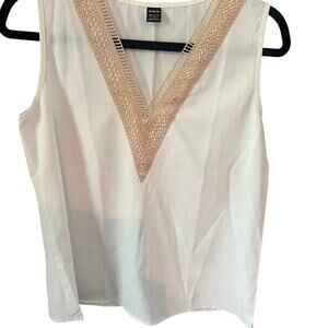 White shein blouse with
